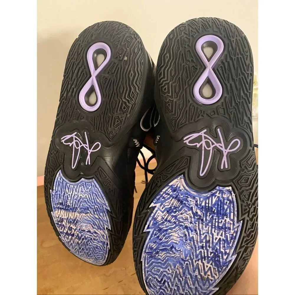 Nike Kyrie infinity size 11 black metallic silver purple men’s sneakers shoes